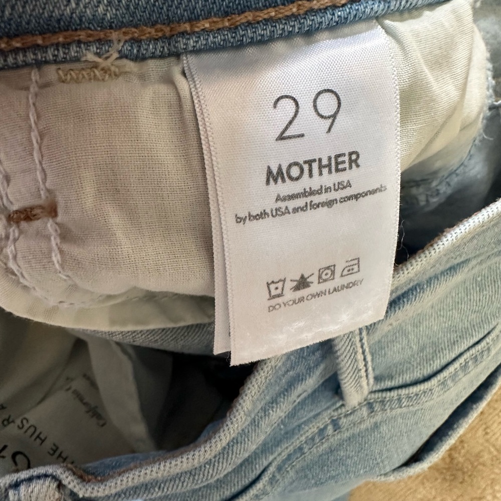 NEW MOTHER DENIM HUSTLER ANKLE JEANS PANTS 29 WOW - Picture 7 of 7